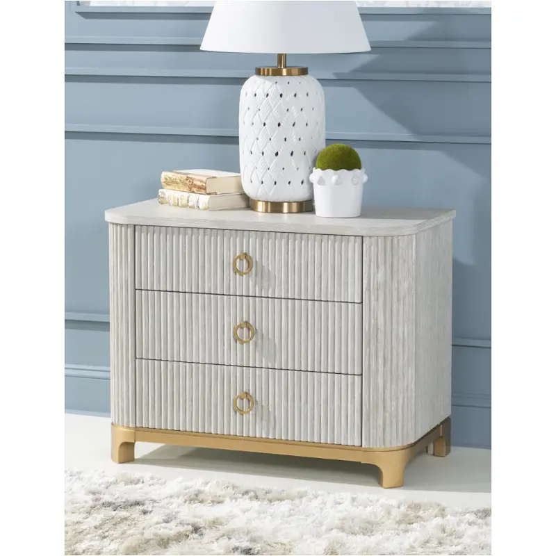 3300-3200 Legacy Classic Furniture Miramar - Oyster Bedroom Furniture Nightstand