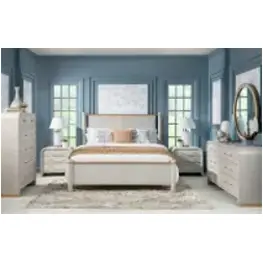 3300-4105w Legacy Classic Furniture Miramar - Oyster Bedroom Furniture Bed