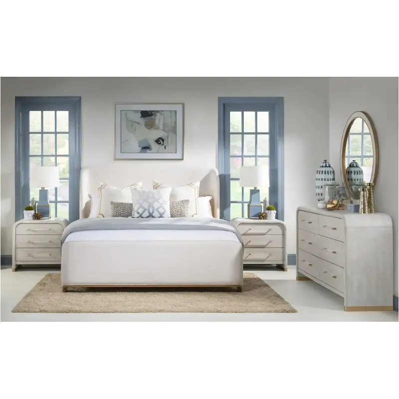 3300-4115 Legacy Classic Furniture Miramar - Oyster Bedroom Furniture Bed