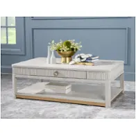 3300-503 Legacy Classic Furniture Miramar - Oyster Living Room Furniture Cocktail Table