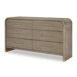 3301-1200 Legacy Classic Furniture Miramar - Mink Bedroom Furniture Dresser