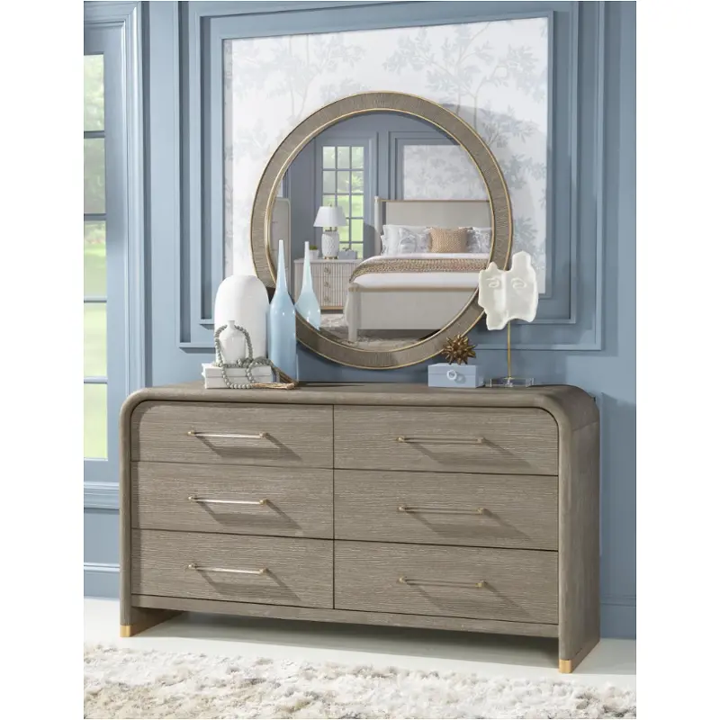 3301-1201 Legacy Classic Furniture Miramar - Mink Bedroom Furniture Dresser