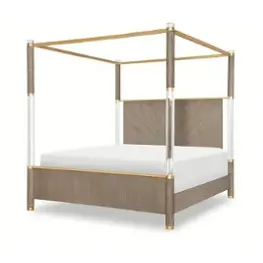 3301-4106a Legacy Classic Furniture Miramar - Mink Bedroom Furniture Bed