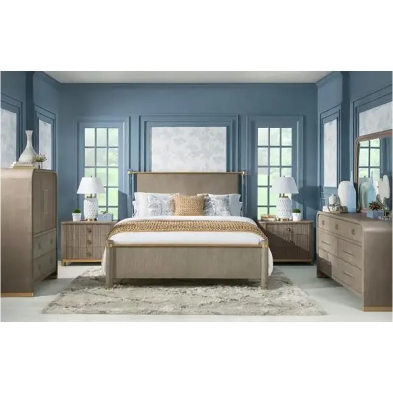 3301-4105ak Legacy Classic Furniture Miramar - Mink Bedroom Furniture Bed