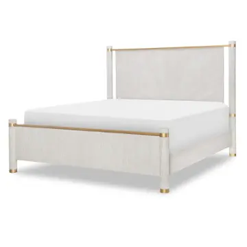 3300-4903 Legacy Classic Furniture Miramar - Oyster Bedroom Furniture Bed