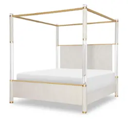 3300-5007a Legacy Classic Furniture Miramar - Oyster Bedroom Furniture Bed