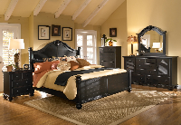 Bed / Dresser / Mirror / Nightstand