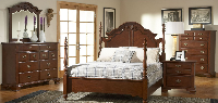 Bed / Dresser / Mirror / Nightstand