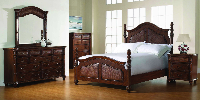 Bed / Dresser / Mirror / Nightstand