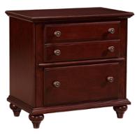 4647-292 Broyhill Furniture Hayden Place - Dark Cherry Finish Bedroom Furniture Nightstand