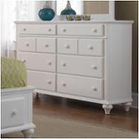 4649-230 Broyhill Furniture Hayden Place - Linen White Finish Bedroom Furniture Dresser