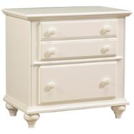 4649-292 Broyhill Furniture Hayden Place - Linen White Finish Bedroom Furniture Nightstand