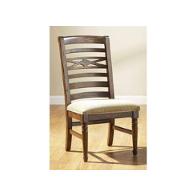 5399-83 Broyhill Furniture Attic Heirlooms - Rustic Oak Dining Room Furniture Dining Chair