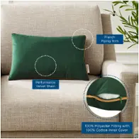 Eei-4704-nav-blo Modway Furniture Accentuate Accent Furniture Pillow