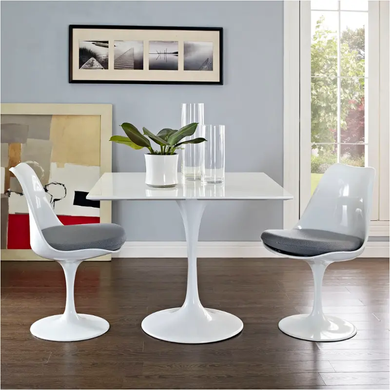 Eei-1124-whi Modway Furniture Lippa Dining Room Furniture Dining Table