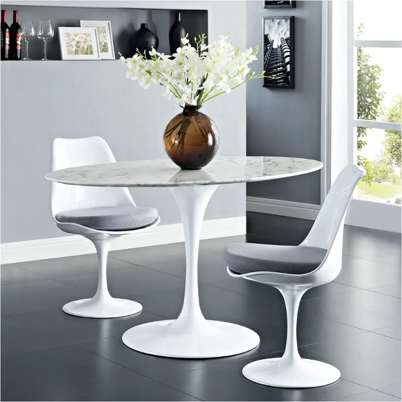 Eei-1134-whi Modway Furniture Lippa Dining Room Furniture Dining Table