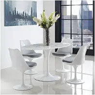 Eei-1135-whi Modway Furniture Lippa Dining Room Furniture Dining Table