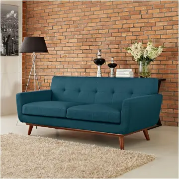Eei-1179-azu Modway Furniture Engage Living Room Furniture Loveseat