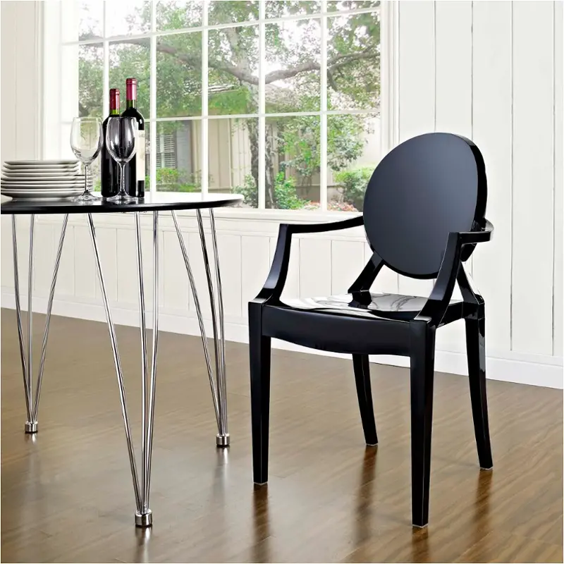 Eei-121-blk Modway Furniture Casper Dining Room Furniture Dining Chair