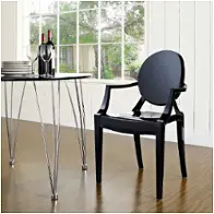 Eei-121-blk Modway Furniture Casper Dining Room Furniture Dining Chair