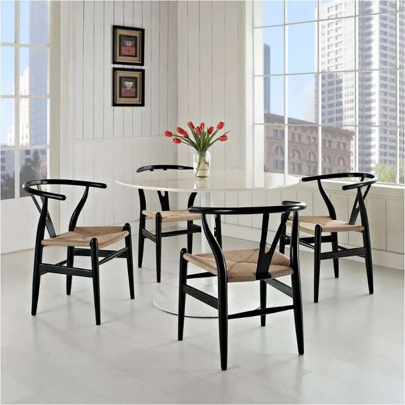 Eei-1320-blk Modway Furniture Amish Dining Room Furniture Dining Chair
