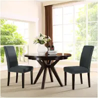Eei-1384-gry Modway Furniture Parcel Dining Room Furniture Dining Chair
