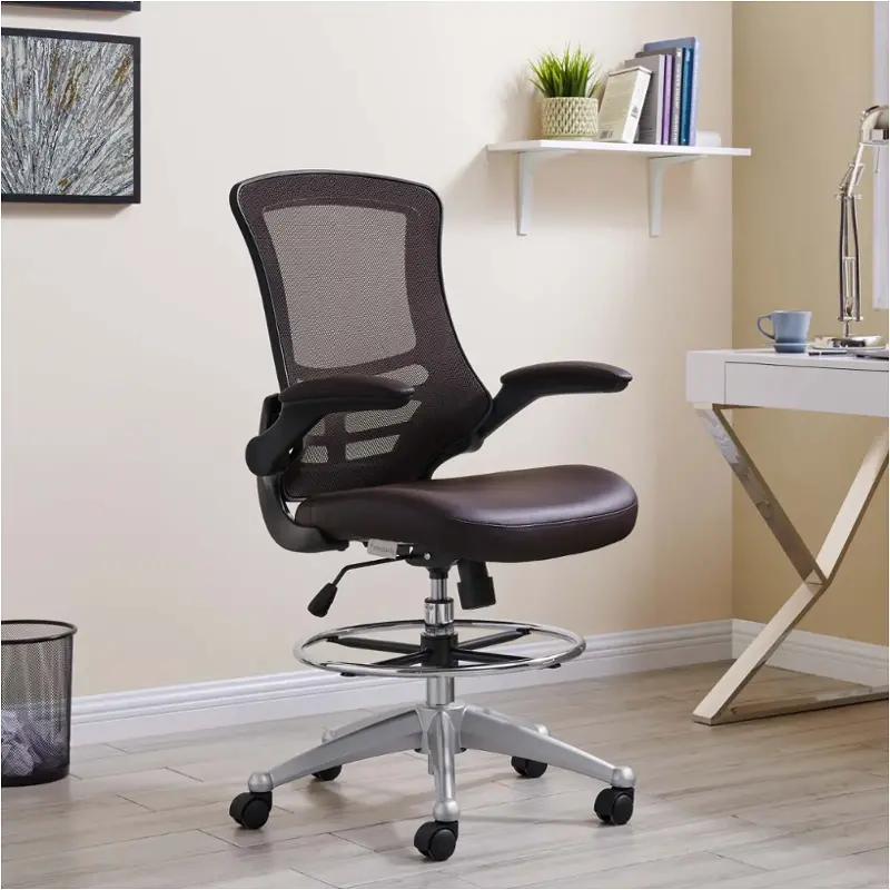 Eei-1422-brn Modway Furniture Attainment Home Office Furniture Office Chair