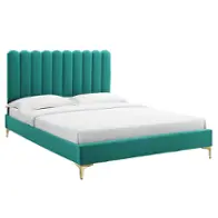 Mod-7076-tea Modway Furniture Reagan Bedroom Furniture Bed