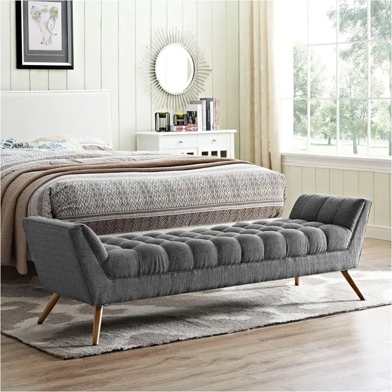 Eei-1790-dor Modway Furniture Response Bedroom Furniture Benche