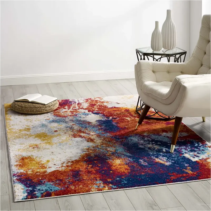 R-1167a-58 Modway Furniture Entourage Accent Furniture Area Rug