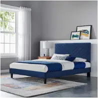 Mod-7046-nav Modway Furniture Roxanne Bedroom Furniture Bed