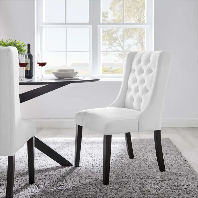 Eei-2235-whi Modway Furniture Baronet Dining Room Furniture Dining Chair