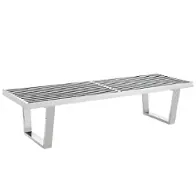 Eei-246-slv Modway Furniture Sauna Outdoor Furniture Benche