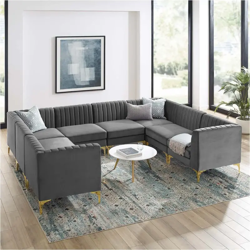 Eei-4353-gry Modway Furniture Triumph Living Room Furniture Sofa