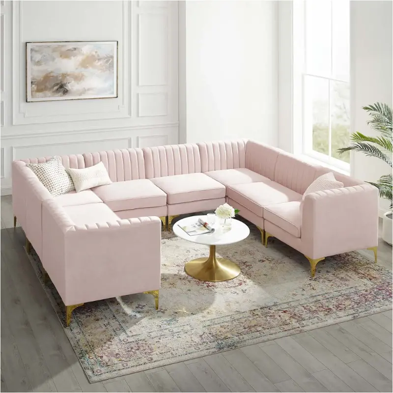 Eei-4353-pnk Modway Furniture Triumph Living Room Furniture Sofa