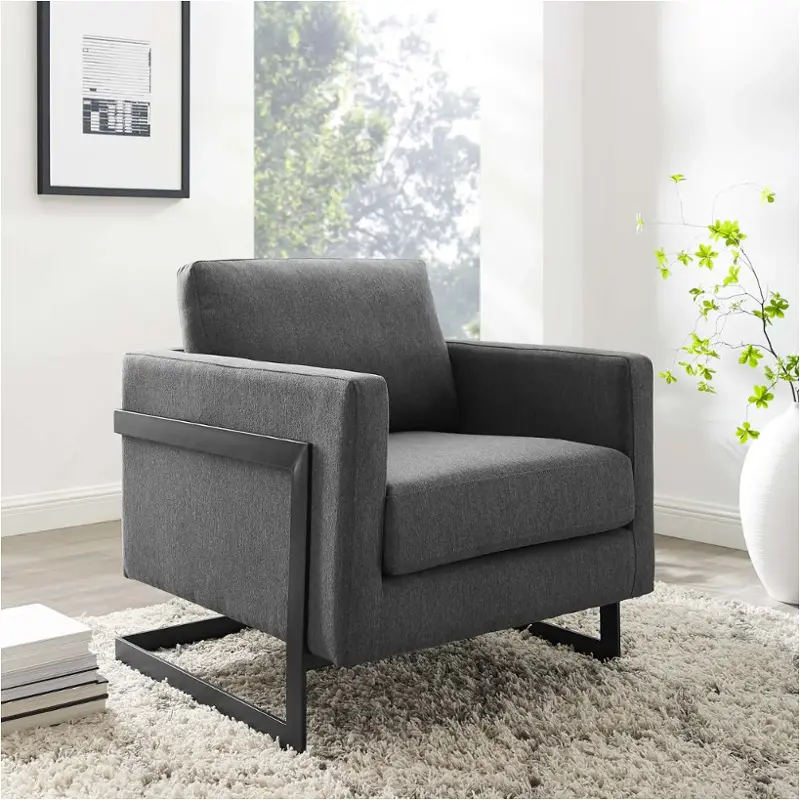 Eei-4391-blk-cha Modway Furniture Posse Accent Furniture Accent Chair