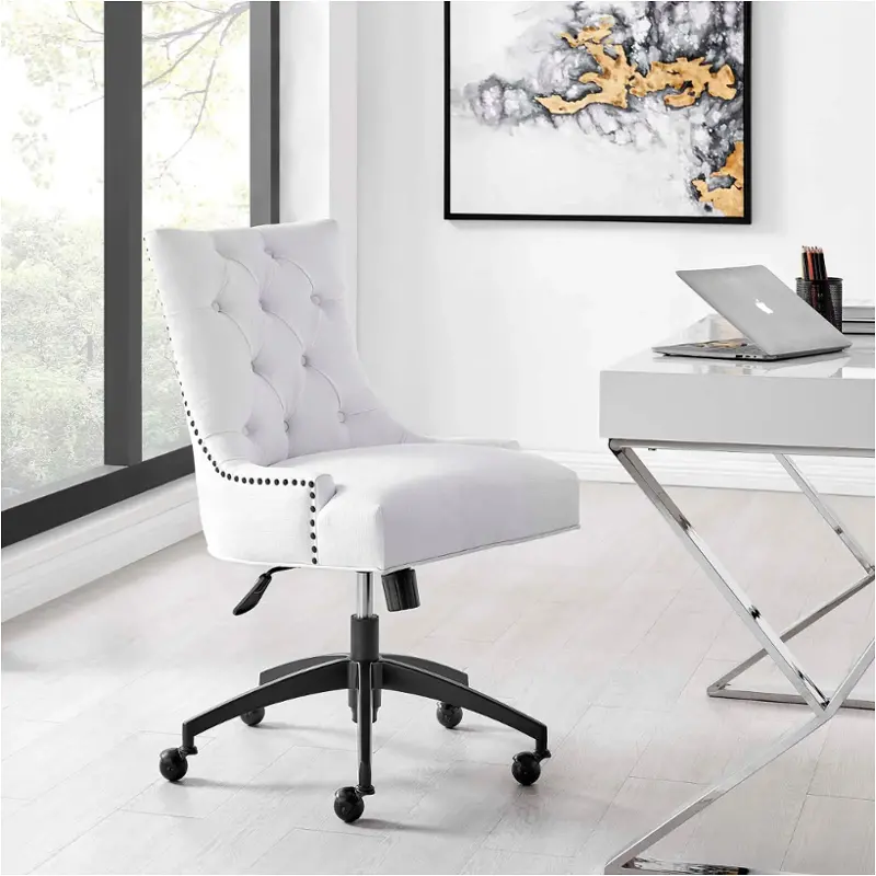 Eei-4572-blk-whi Modway Furniture Regent Home Office Furniture Office Chair