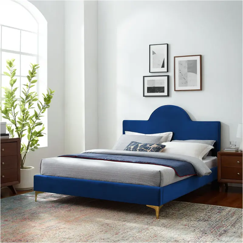 Mod-7028-nav Modway Furniture Sunny Bedroom Furniture Bed