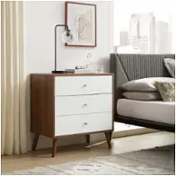 Mod-7018-wal-whi Modway Furniture Transmit Bedroom Furniture Chest