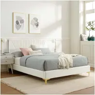 Mod-7016-whi Modway Furniture Yasmine Bedroom Furniture Bed