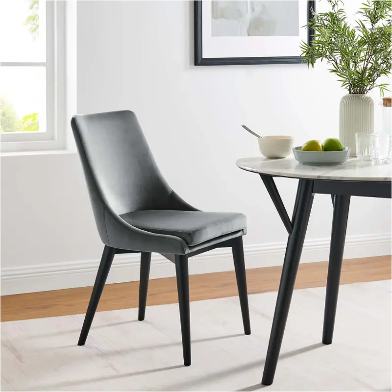 Eei-5009-gry Modway Furniture Viscount Dining Room Furniture Dining Chair
