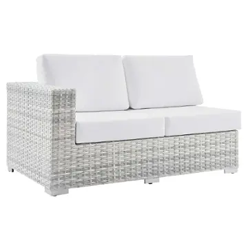 Eei-4303-lgr-whi Modway Furniture Convene Outdoor Furniture Patio Seating