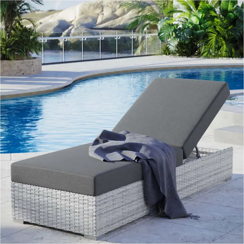 Eei-4307-lgr-cha Modway Furniture Convene Outdoor Furniture Patio Seating