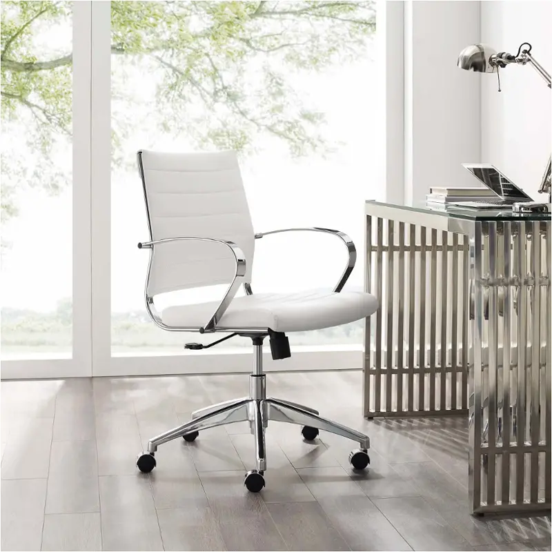 Eei-4136-whi Modway Furniture Jive Home Office Furniture Office Chair