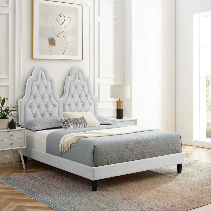 Mod-6936-lgr Modway Furniture Alexandria Bed