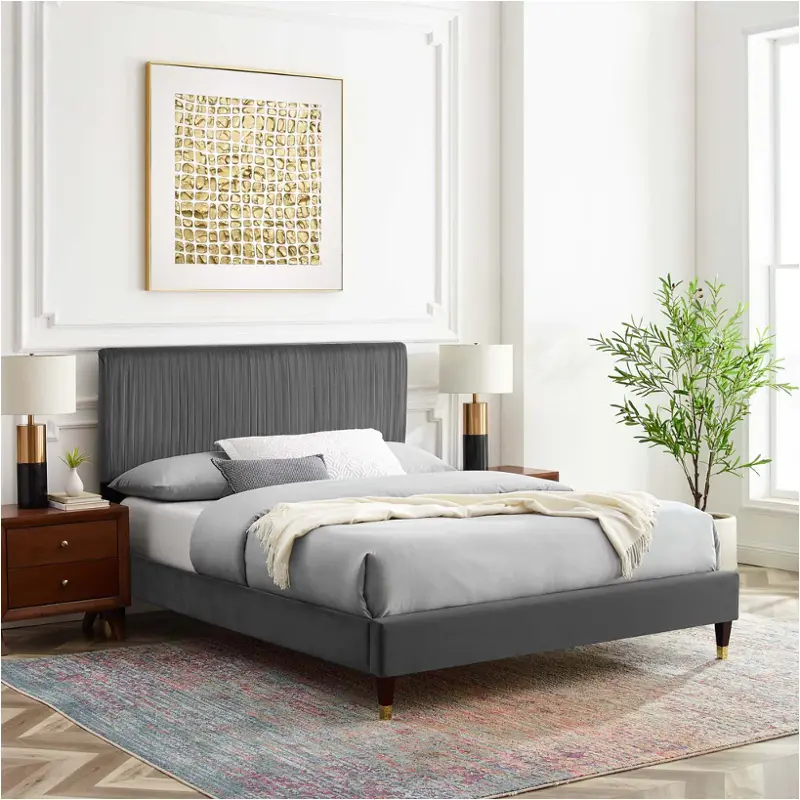 Mod-6596-cha Modway Furniture Peyton Bed