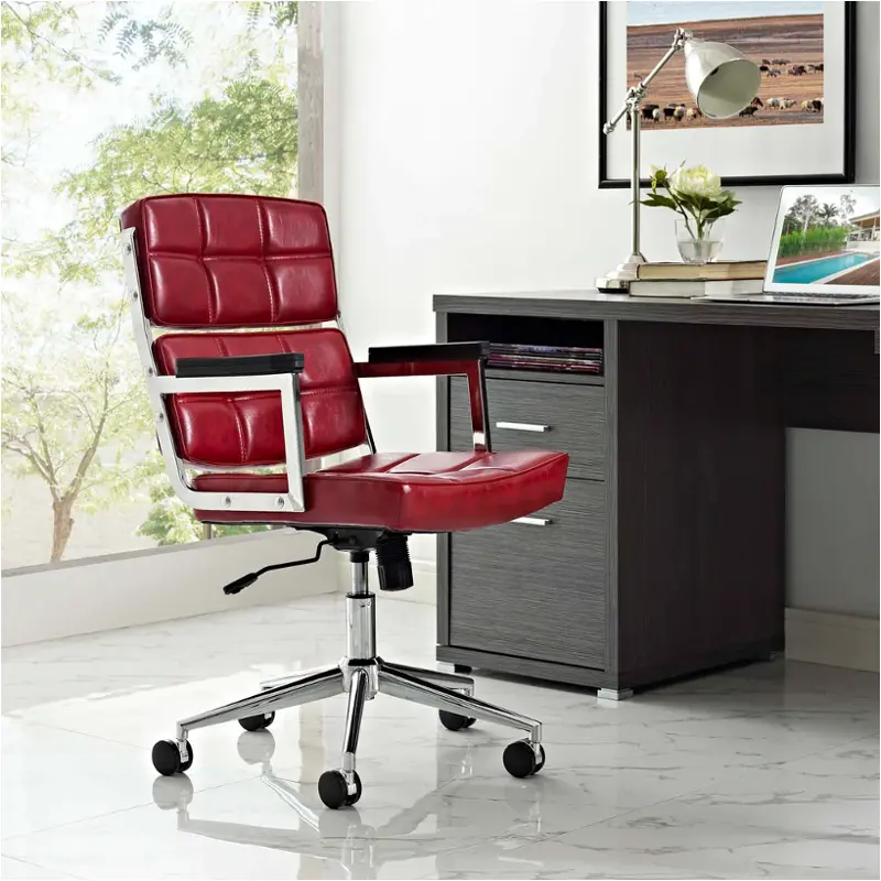 Eei-2685-red Modway Furniture Portray Office Chair
