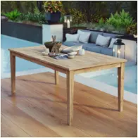 Eei-2717-nat Modway Furniture Marina Outdoor Furniture Dining Table