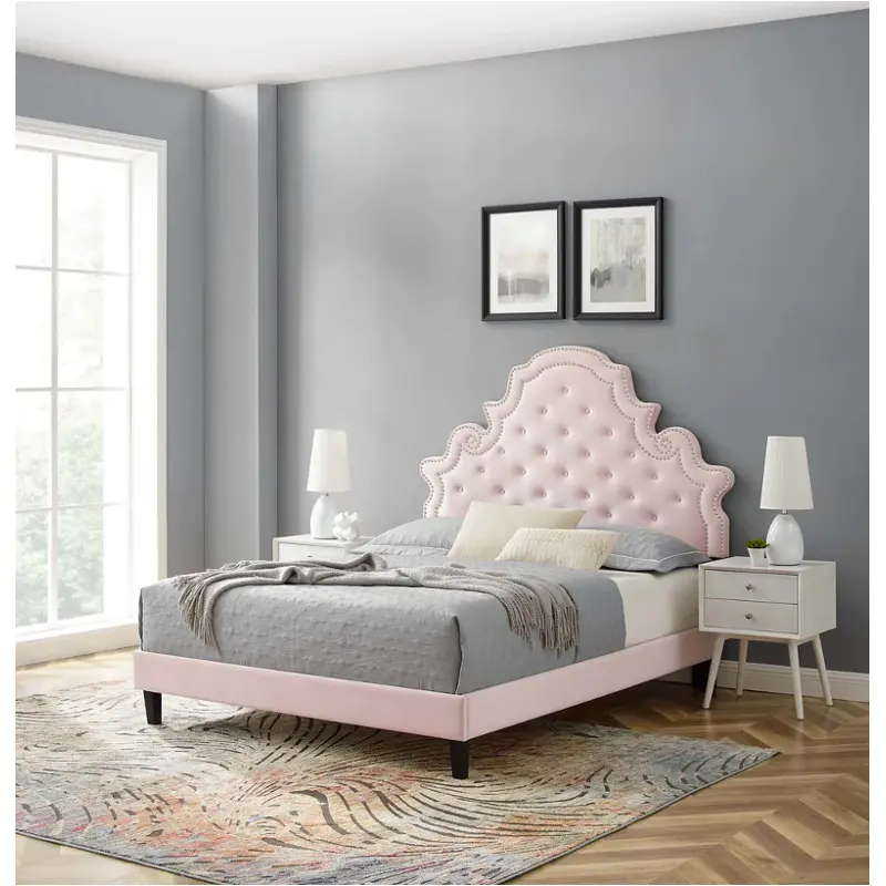 Mod-6753-pnk Modway Furniture Gwyneth Bed