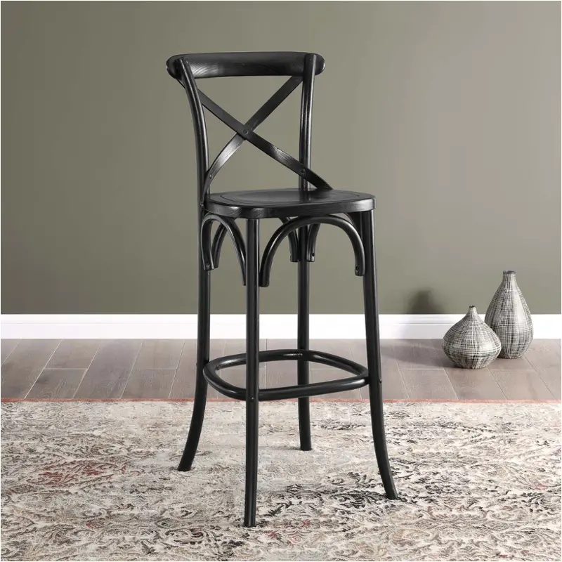Eei-5563-blk Modway Furniture Gear Dining Room Furniture Stool